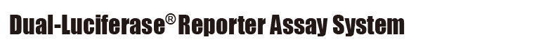 Dual-Luciferase Reporter Assay System